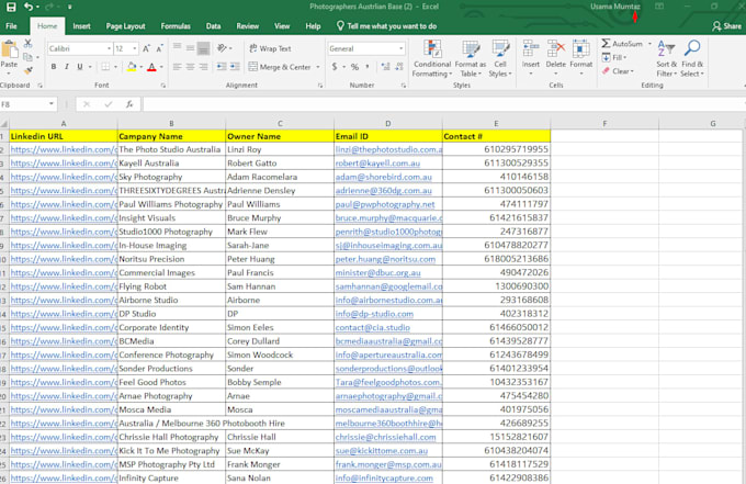 professional b2b lead generation, linkedin lead generation, and prospect email
