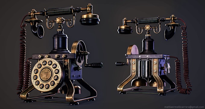 create high quality 3d props and objects