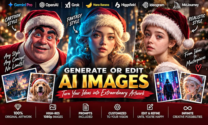 generate and edit ai images to make original concept artwork