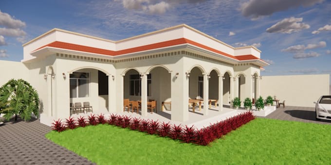 provide 3d modeling services for houses and buildings