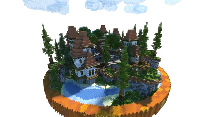 Create A Beautiful Minecraft Map For You By Zlbleledi Fiverr 2581
