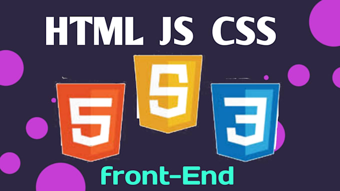 Front end development responsive website using html css by ...