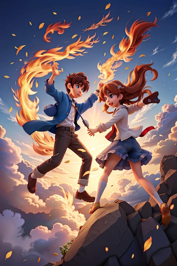 make ai generated images of anime
