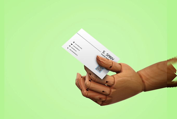 create a professional business card design for your company