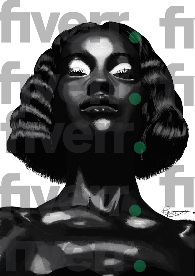 Create a custom digital art piece by Danitoons5 Fiverr