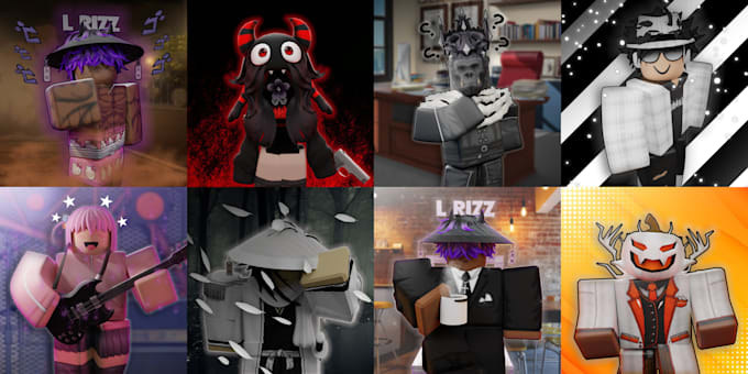 Create a custom high quality roblox gfx icon by Equigfx | Fiverr