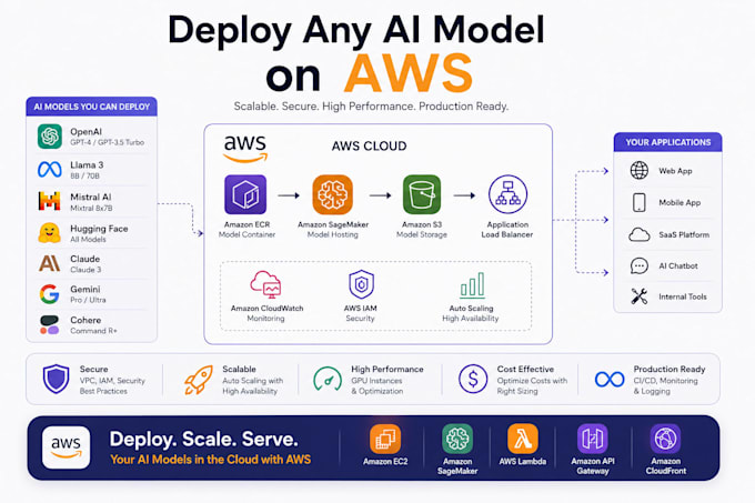 deploy your ai saas on AWS, gcp, digitalocean, docker and kubernetes