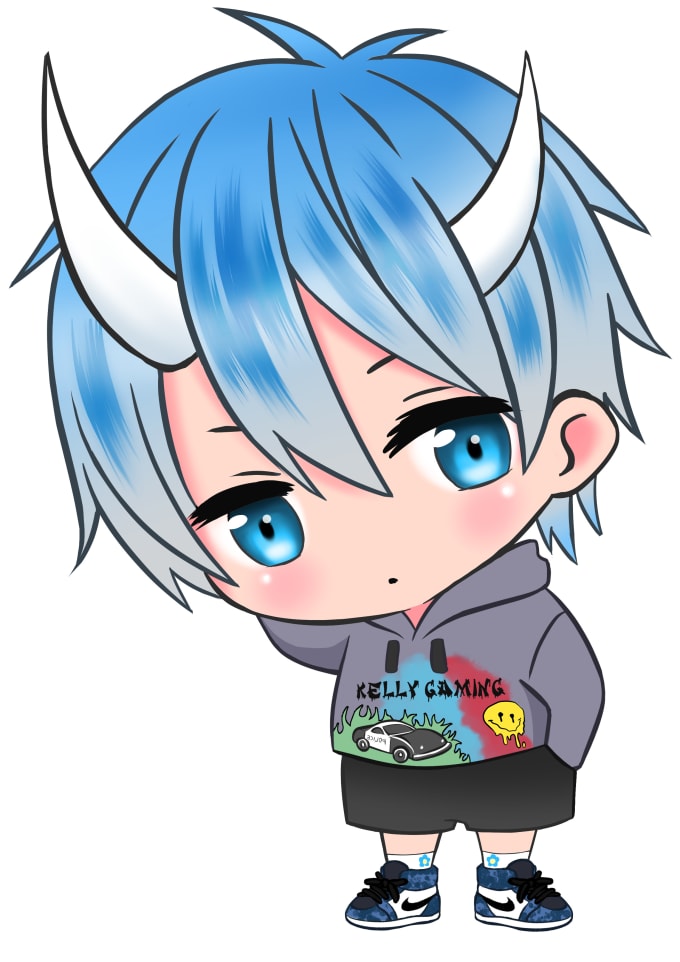 Draw Chibi Anime Manga Fanart For You By Dttvanvan Fiverr 