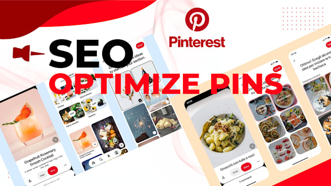 do pinterest marketing with SEO optimize boards and pins