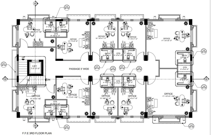 Draw Your Floor Plan And 2d Working Drawing In Autocad By Rizwan00971 Fiverr