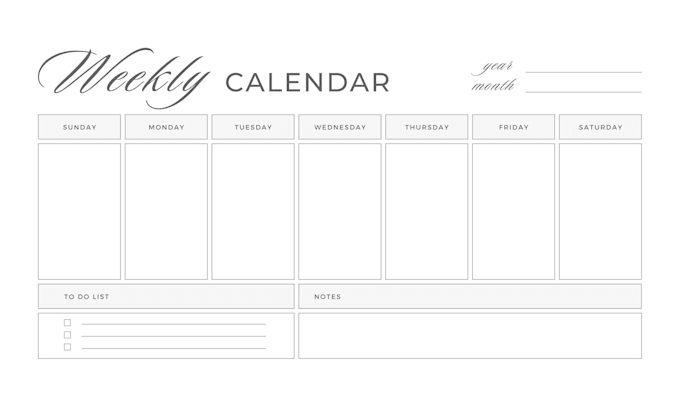 create custom planner, tracker, journal and workbook design
