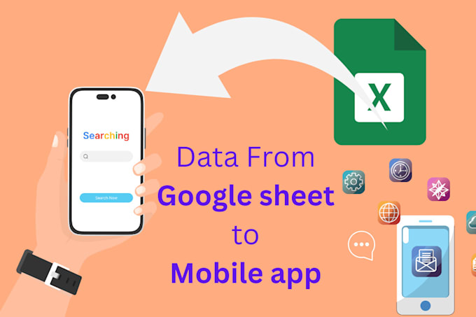 make app from google sheet along with any automation