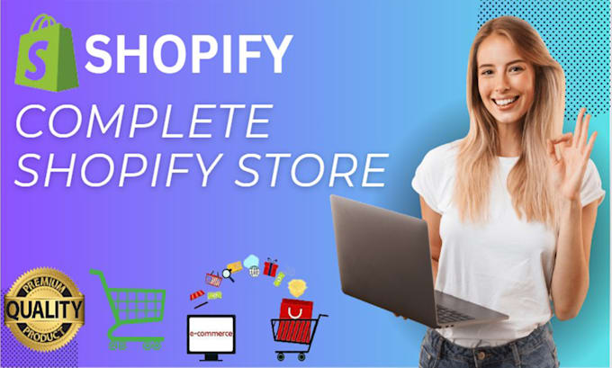 design, redesign shopify store, shopify dropshipping store, shopify website