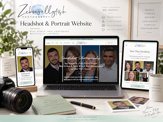 design photography websites on wix studio