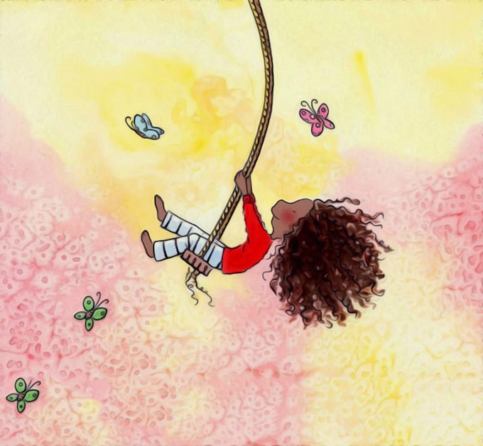 African american children book illustration by Carolinagibaon Fiverr