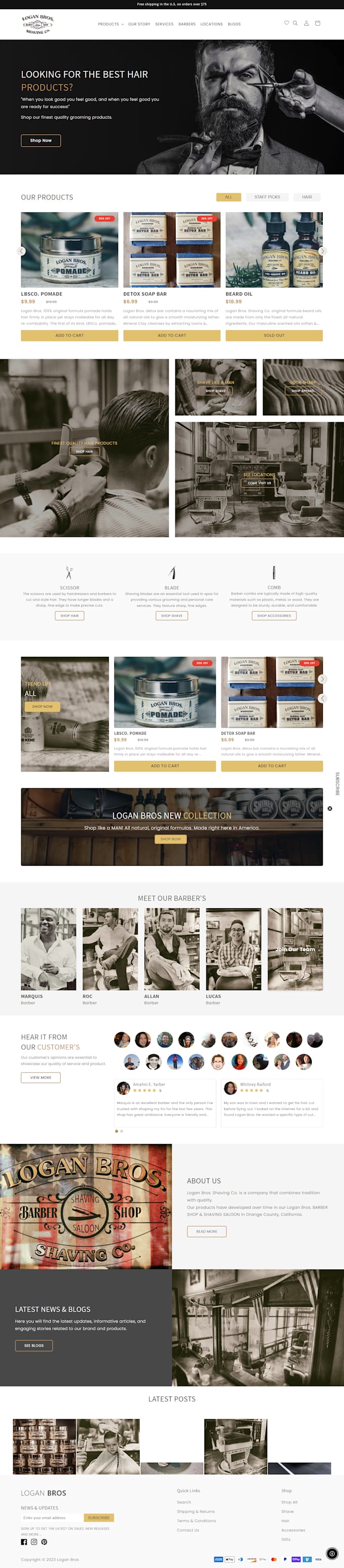professionally build your shopify ecommerce website