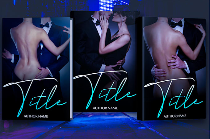 design professional romance book or erotic book cover