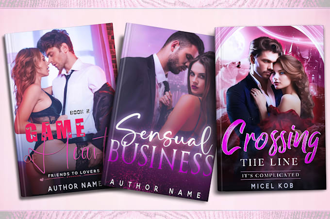 design a professional sexy erotic book cover