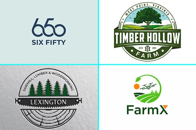 make eye catching agriculture logo design