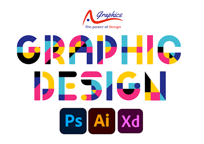teach graphic design in adobe photoshop illustrator  xd