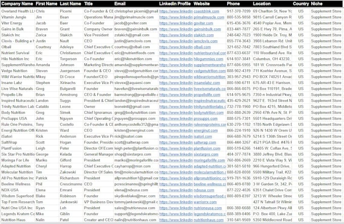do ecommerce leads, shopify owner leads