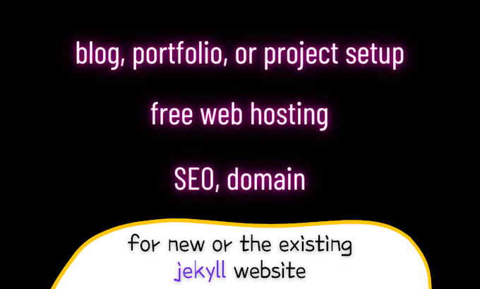 help out your jekyll website blog portfolio project