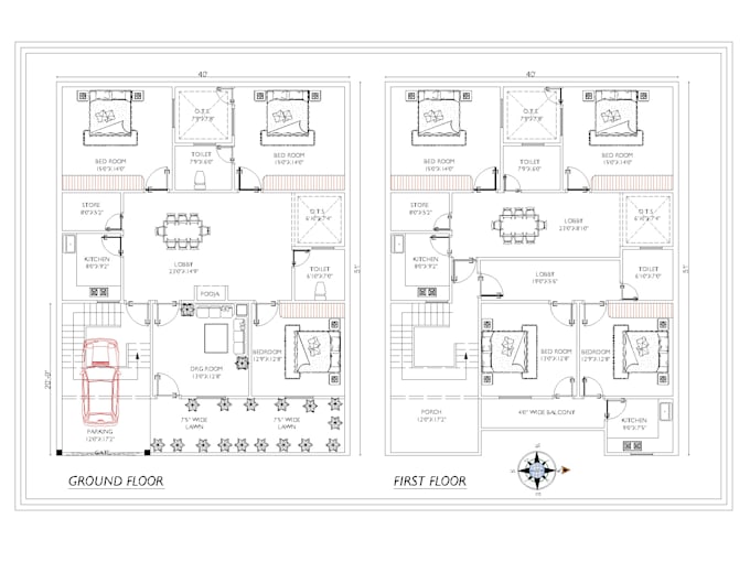 create 2d floor plan and architecture floor plan
