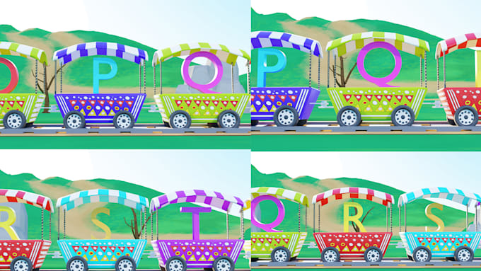 create 3d cartoon environment for games videos