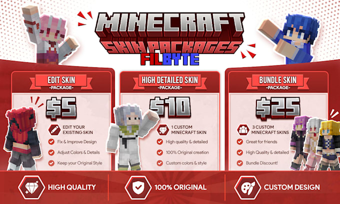 make a custom minecraft skin of your choice