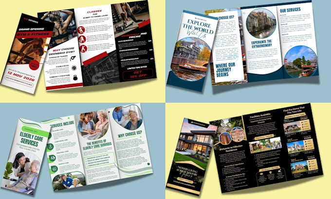 design attractive pamphlet, booklets and brochures