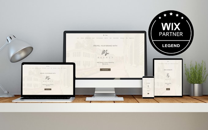 design beautiful wix studio websites with unlimited revisions