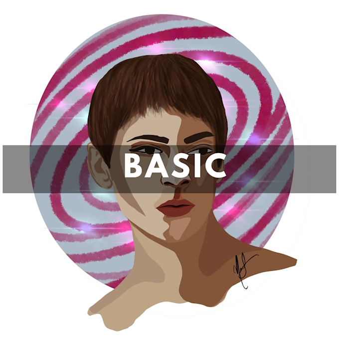 Create vector portrait and illustrations by Namrataoff | Fiverr