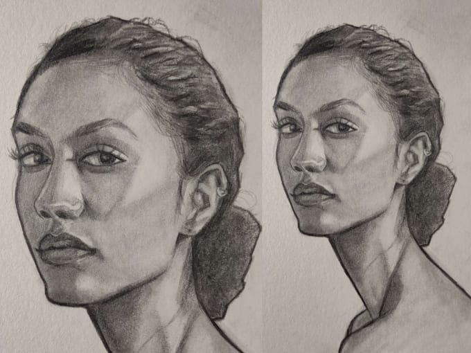 make a handmade pencil sketch