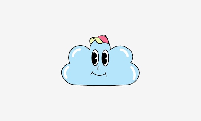 create a retro cuphead style illustration