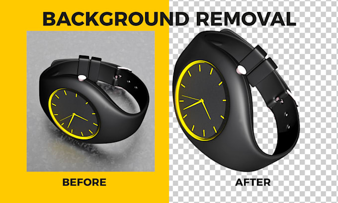 remove background and retouching your packshot product