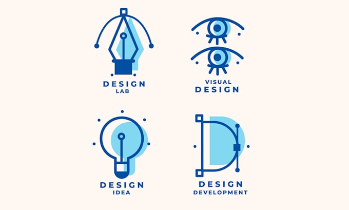 create unique and trendy icon design