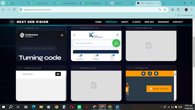build ai websites and business automation with ai chatbots