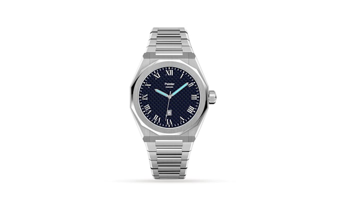 design custom realistic watch and dial