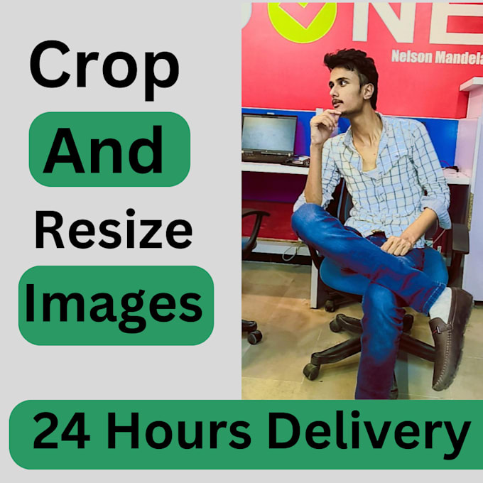 resize bulk images and crop picture with background removal
