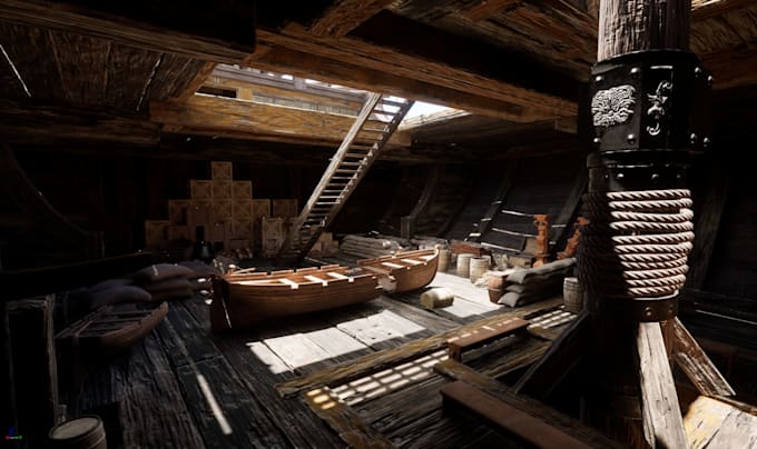 create a playable level or environment in unreal engine 5