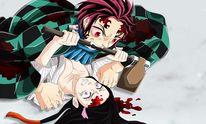 draw awesome anime characters for youtube thumbnail