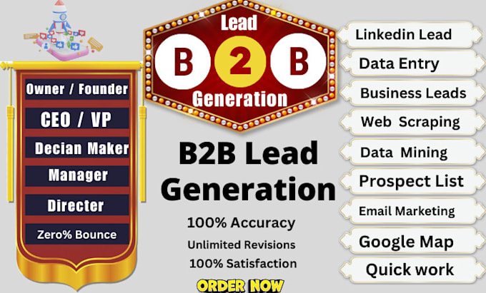 targeted b2b lead generation targeted b2b leads linkedin leads business leads
