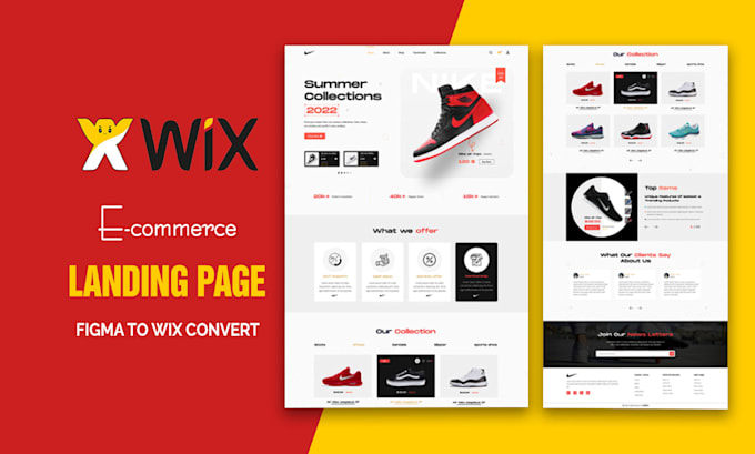 do wix website design or redesign figma to wix convert wix ecommerce