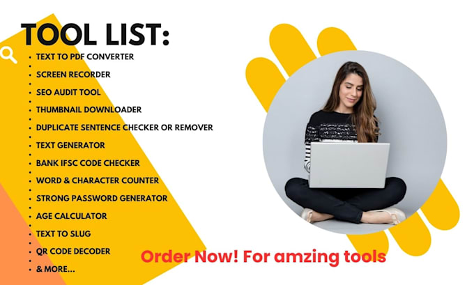 create professional customized web tools with HTML, CSS java
