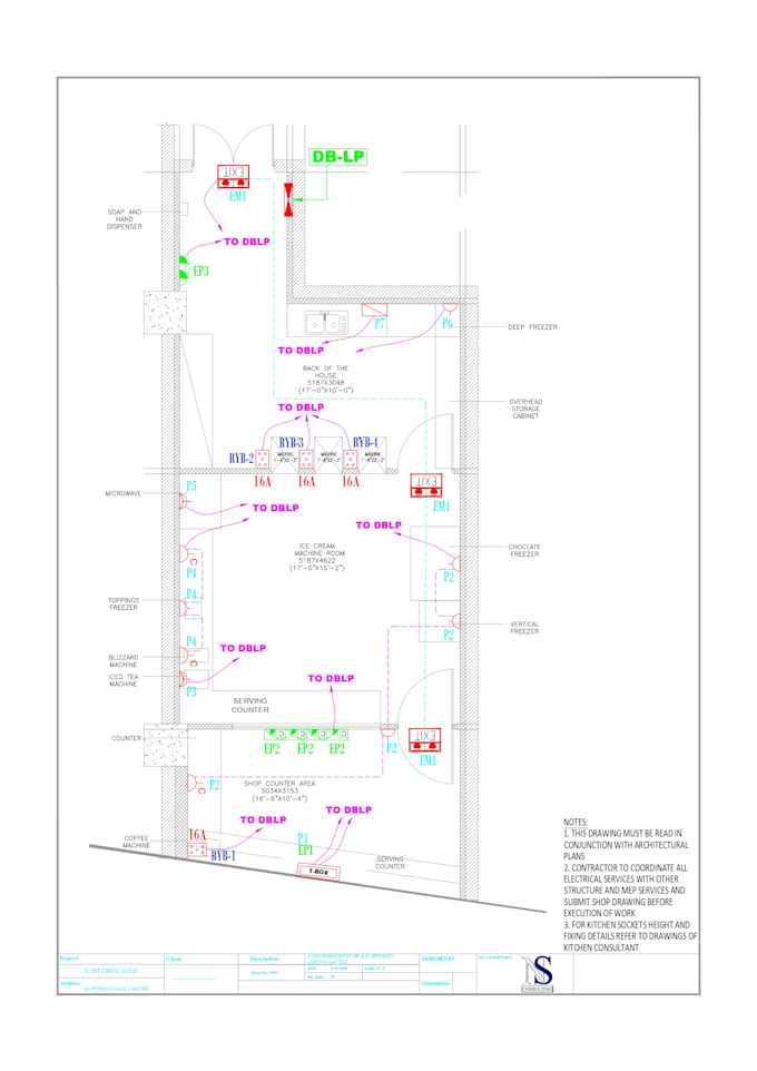 draw mep, electrical, hvac, and plumbing designs in autocad