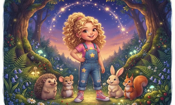 do children book illustrations and children story book illustrations