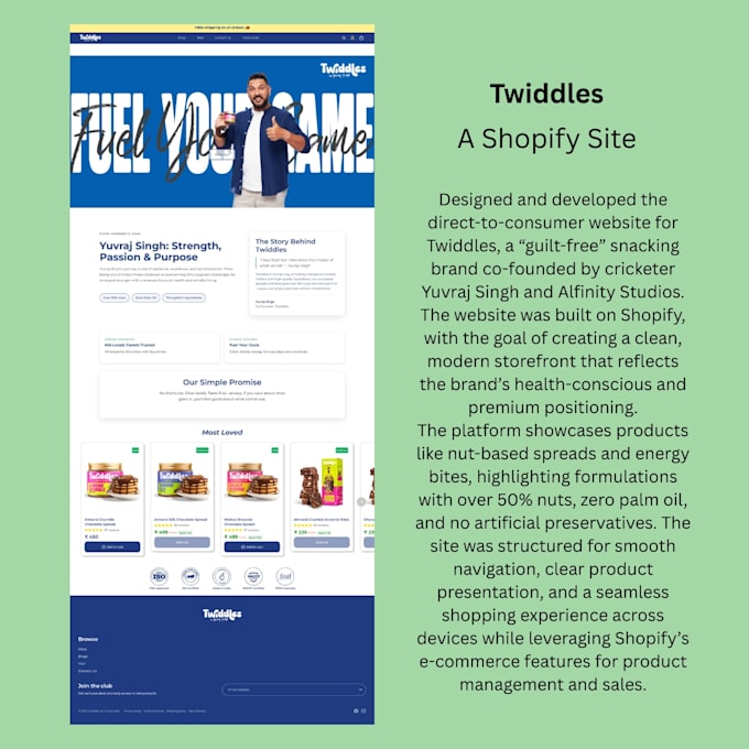 provide shopify ecommerce store, shopify website