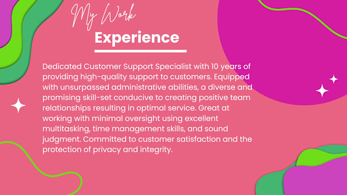 provide expert customer support as your virtual assistant