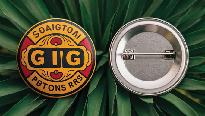 design custom pin button badges