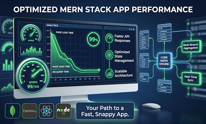 fix bugs, optimize, and add features to your mern stack app